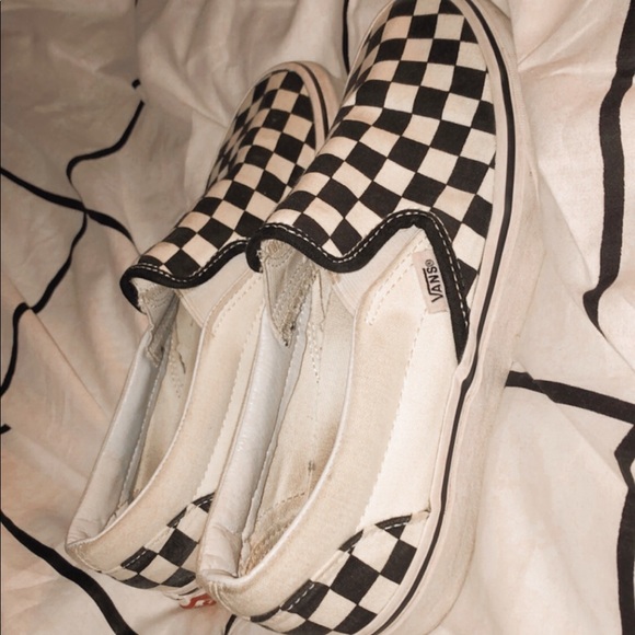Vans Shoes - checkered vans